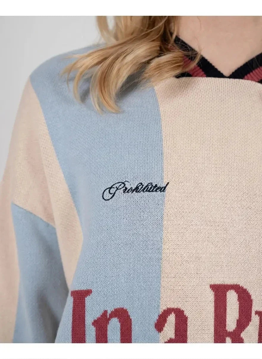 Prohibited Overdrive Blue Knit Trikot - view 3
