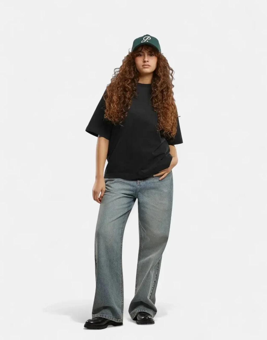 Prohibited Oversized Black T-Shirt - view 4