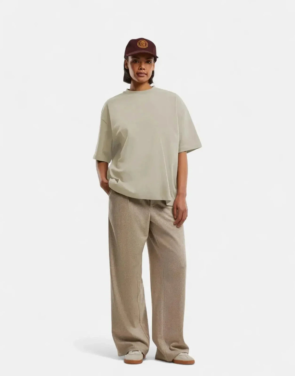 Prohibited Oversized Sand T-Shirt - view 4