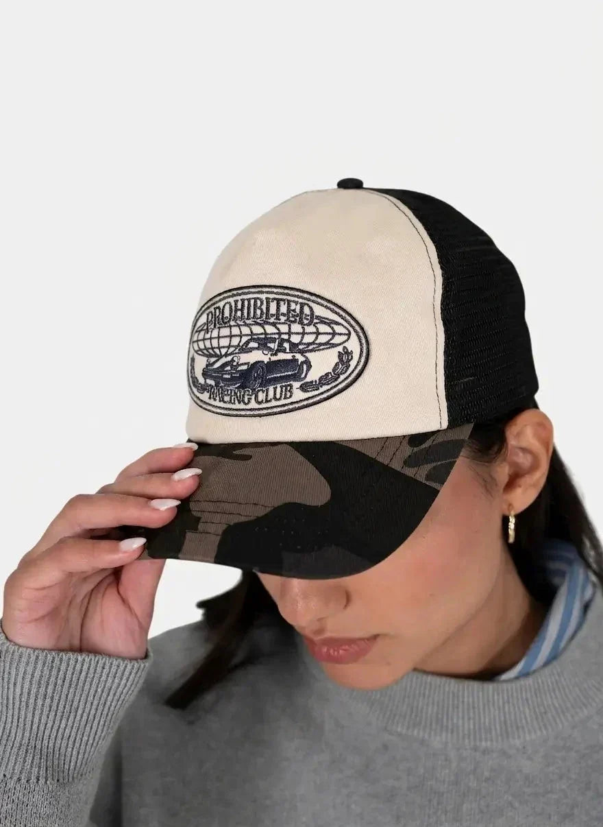 Prohibited Racecore Camouflage Trucker Cap - view 5