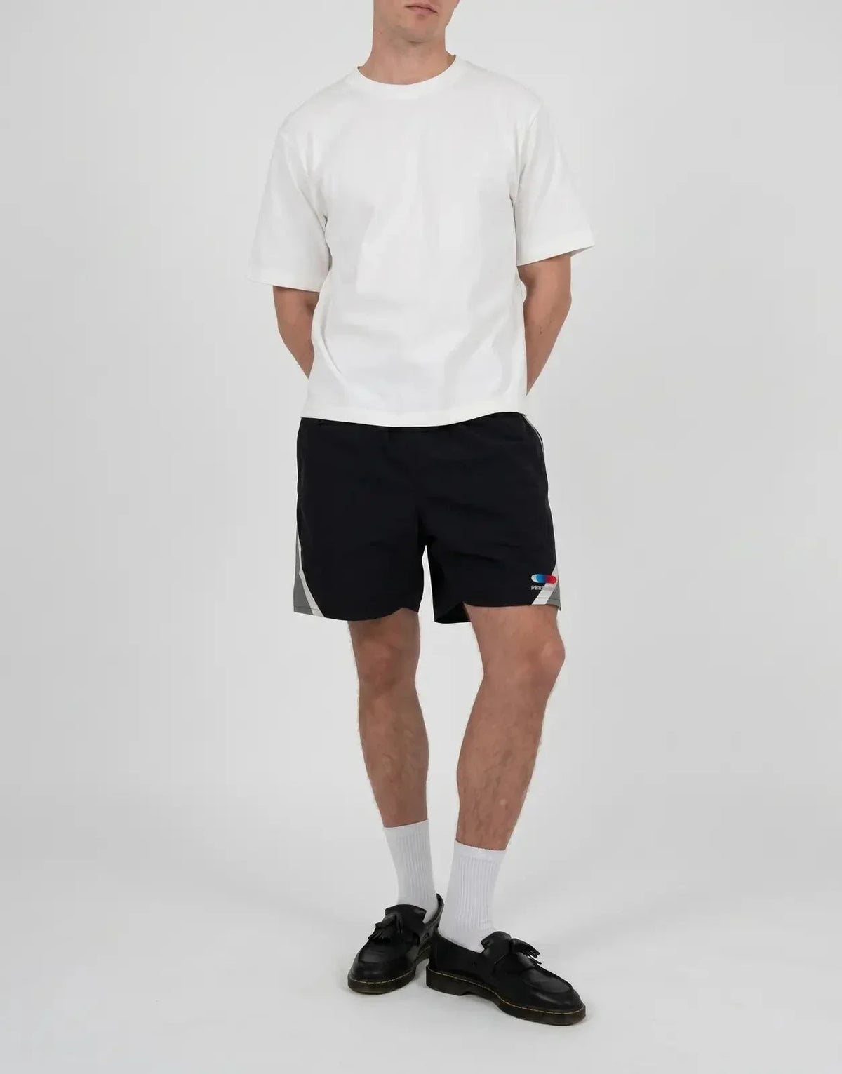 Prohibited Racer Black Track Shorts - view 4
