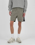 Prohibited Racer Green Track Shorts
