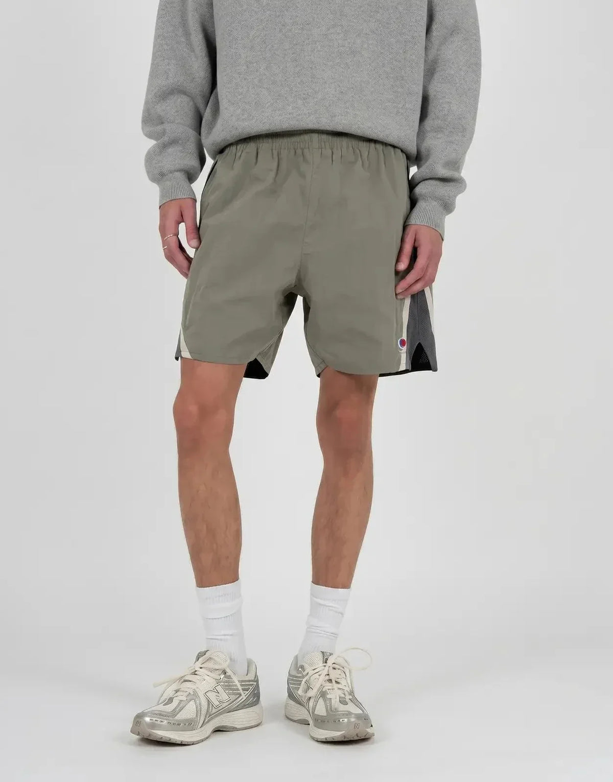 Prohibited Racer Green Track Shorts