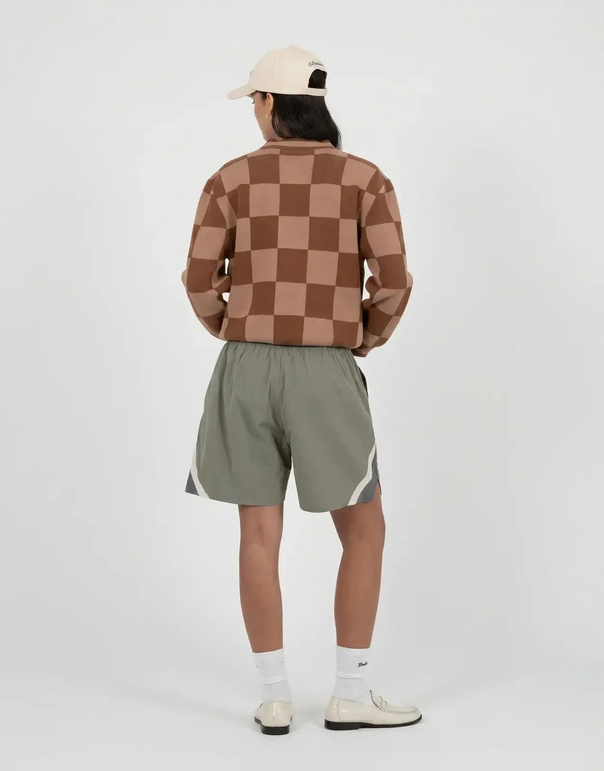 Prohibited Racer Green Track Shorts - view 5