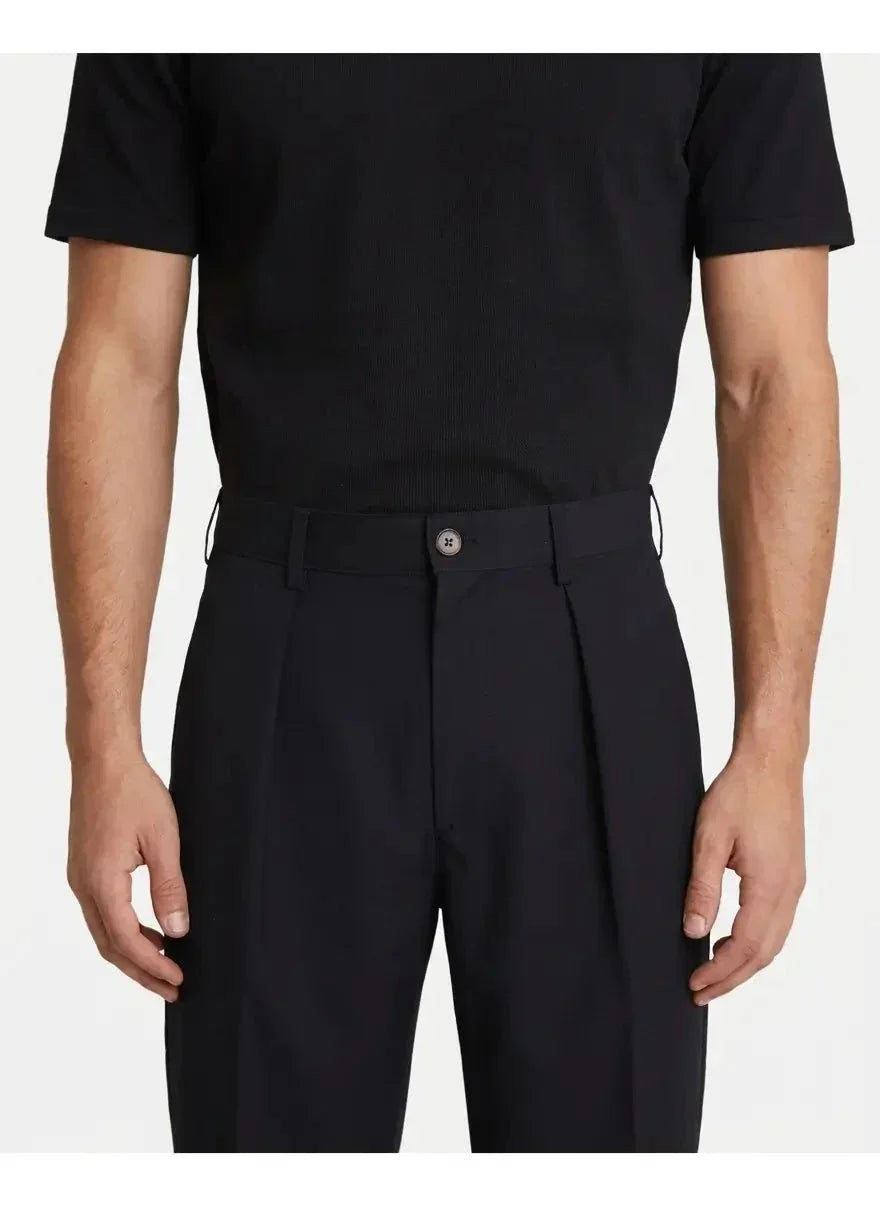 Prohibited Soho Pleated Black Pants - view 2