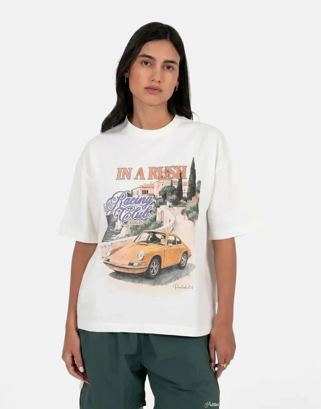 Prohibited Speeding Offwhite T-Shirt - view 4