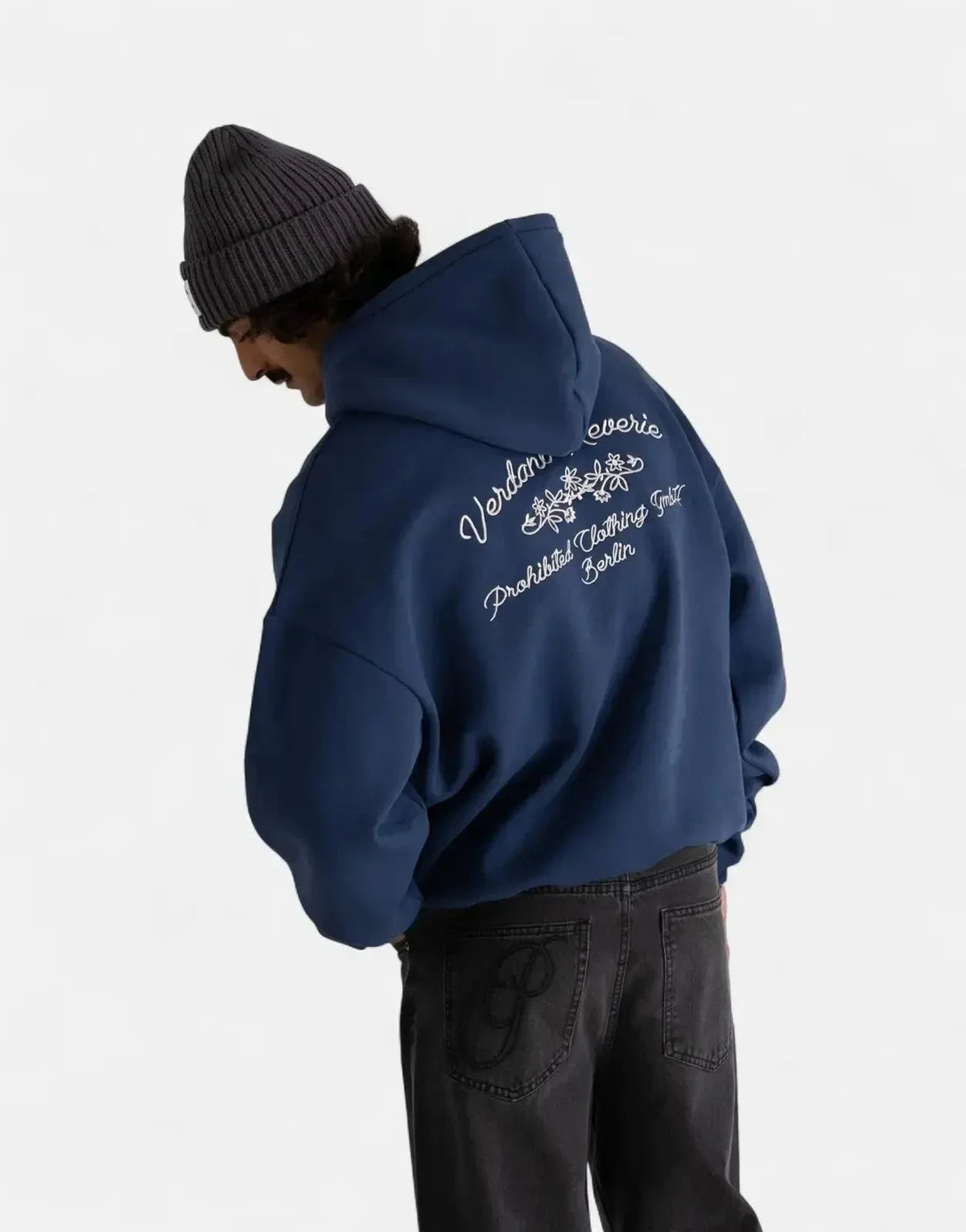 Prohibited Verdant Reverie Blue Hoodie - view 3