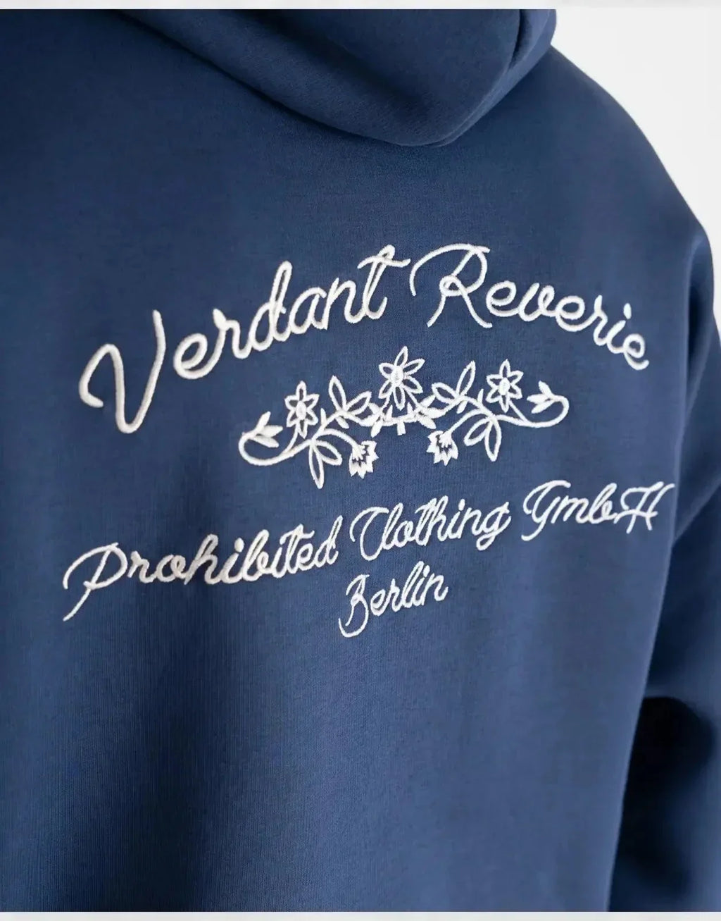 Prohibited Verdant Reverie Blue Hoodie - view 5