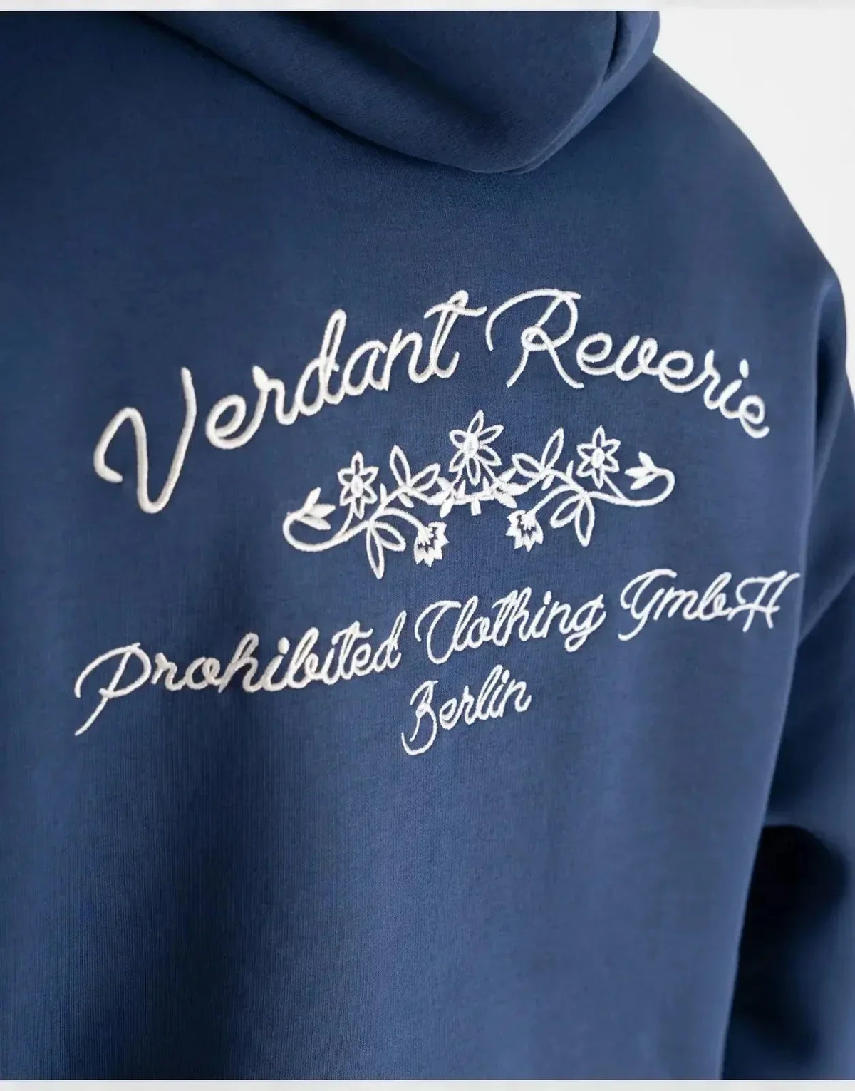 Prohibited Verdant Reverie Blue Hoodie - view 5