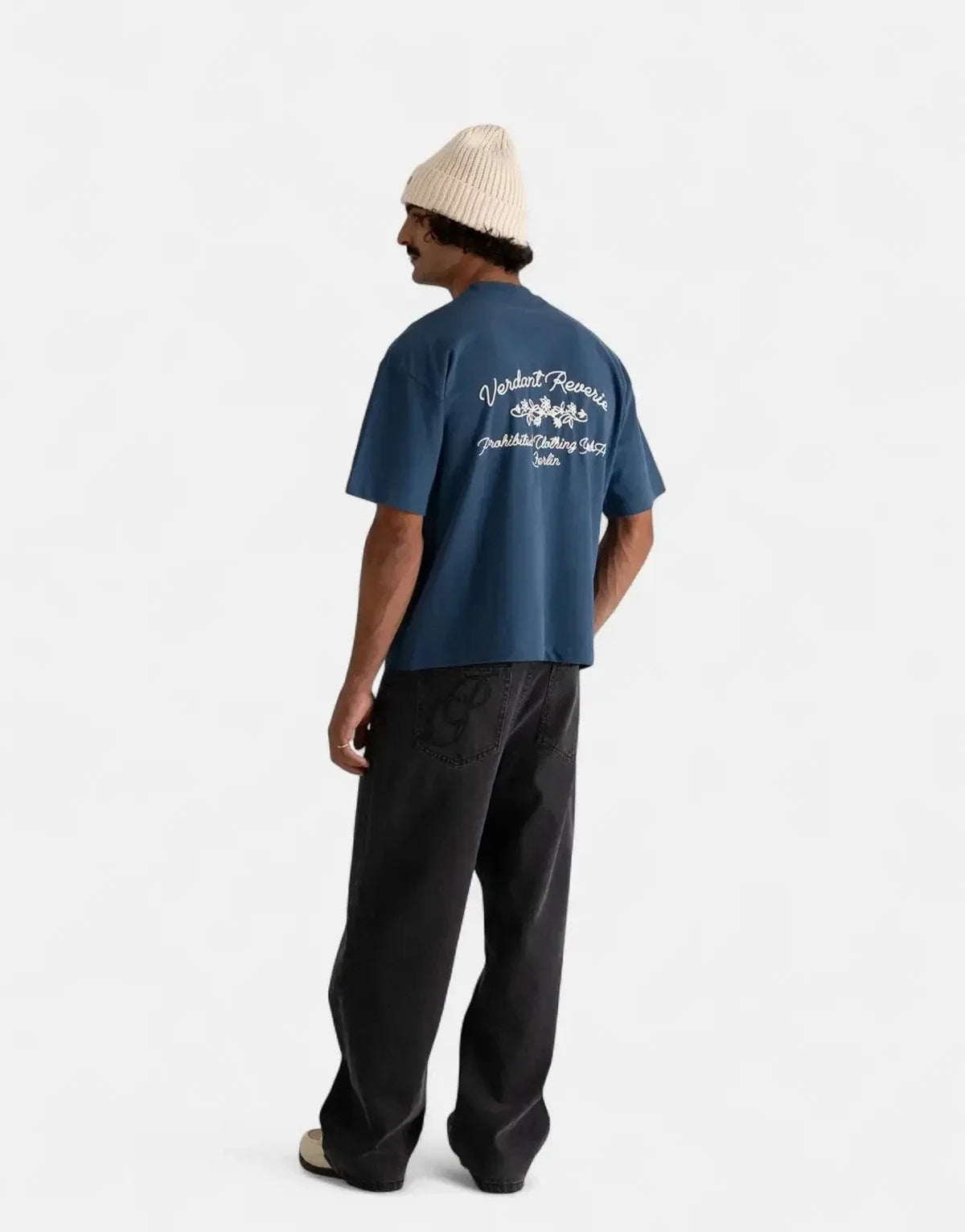 Prohibited Verdant Reverie Blue T-Shirt - view 3
