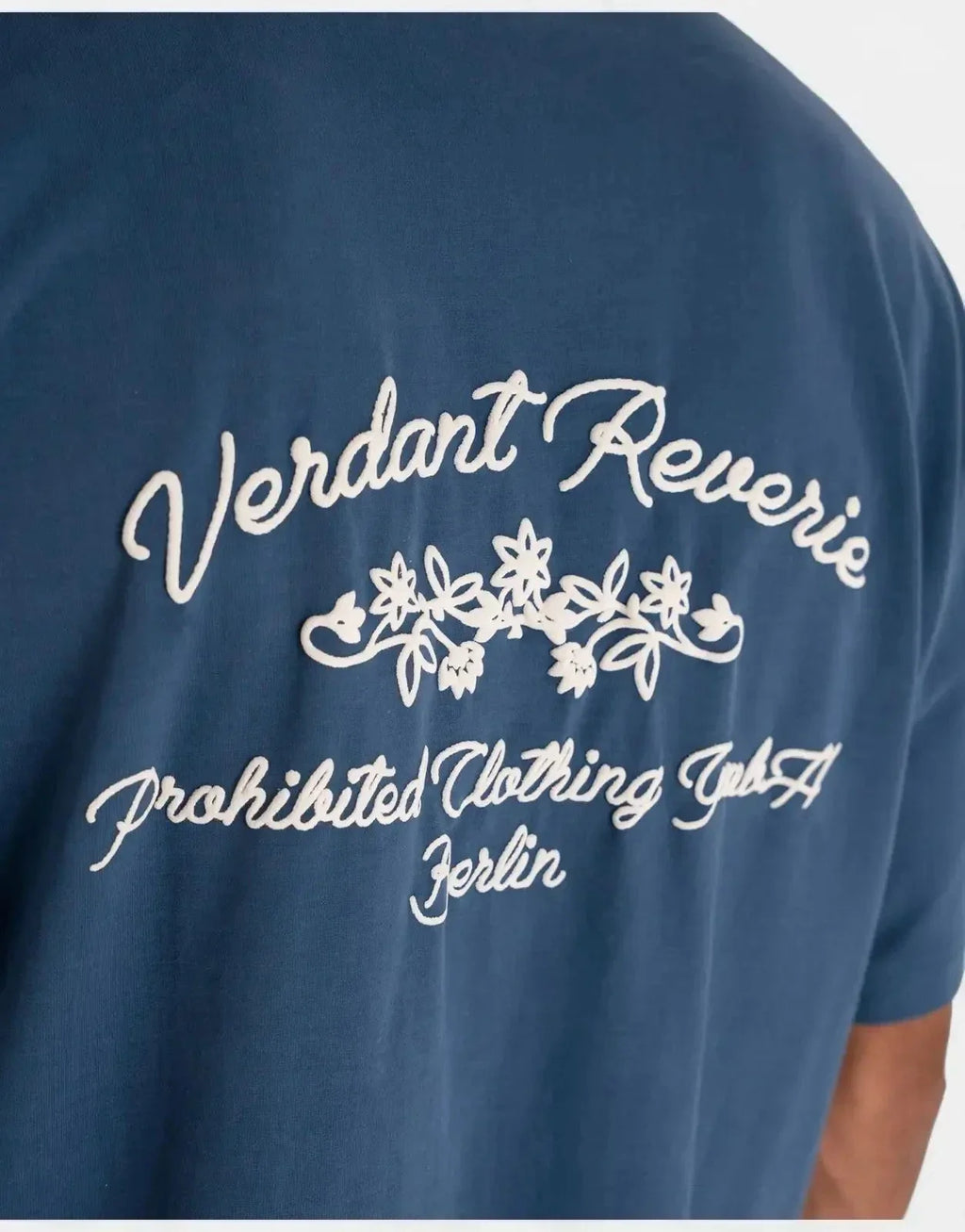 Prohibited Verdant Reverie Blue T-Shirt - view 5