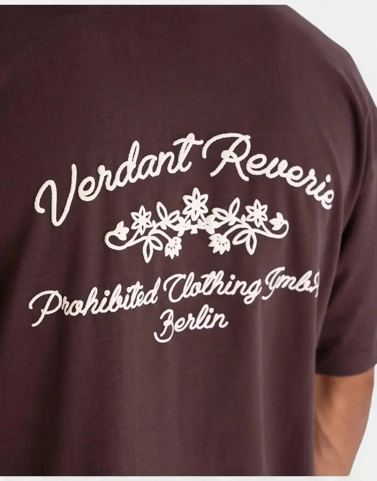 Prohibited Verdant Reverie Brown T-Shirt - view 4