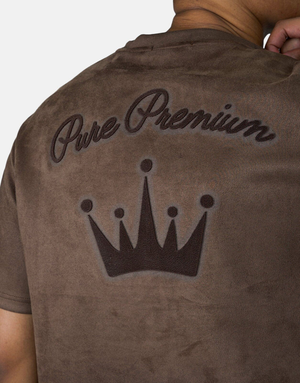 Pure Premium Biscotti Brown T-Shirt - view 4