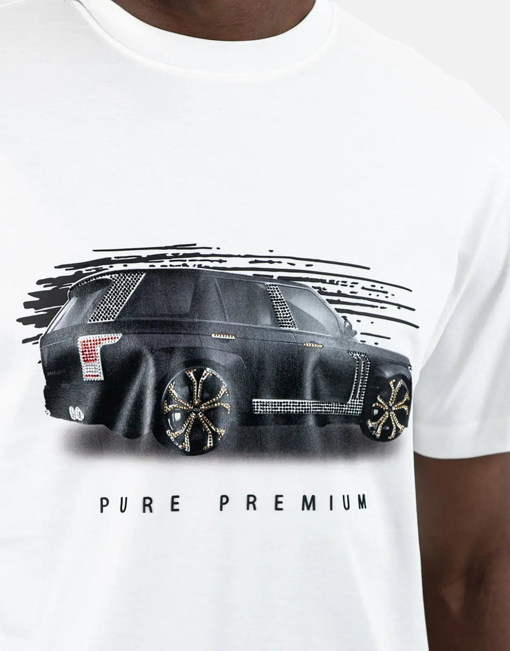 Pure Premium Carro White T-Shirt - view 3