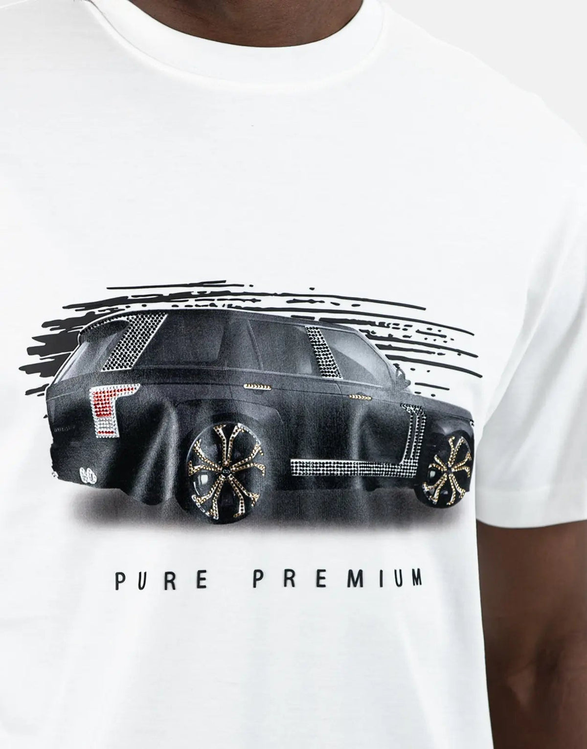 Pure Premium Carro White T-Shirt - view 3