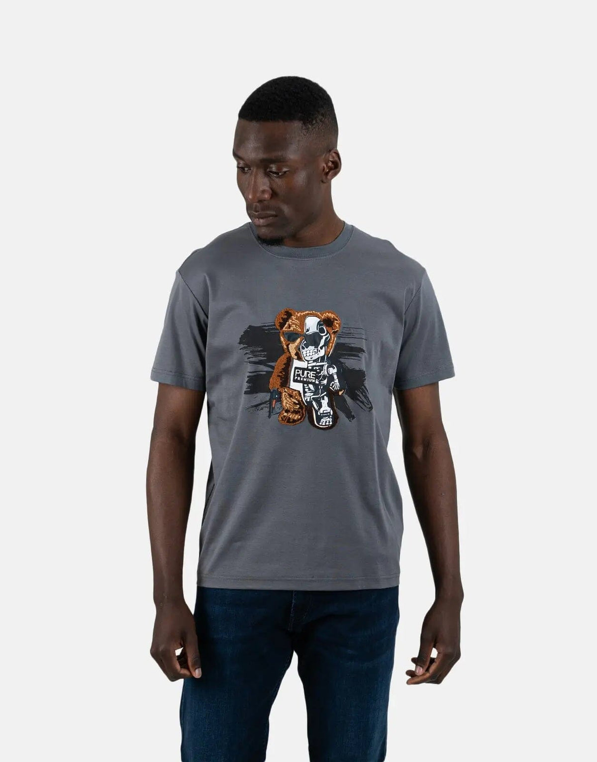 Pure Premium Moretti Charcoal T-Shirt