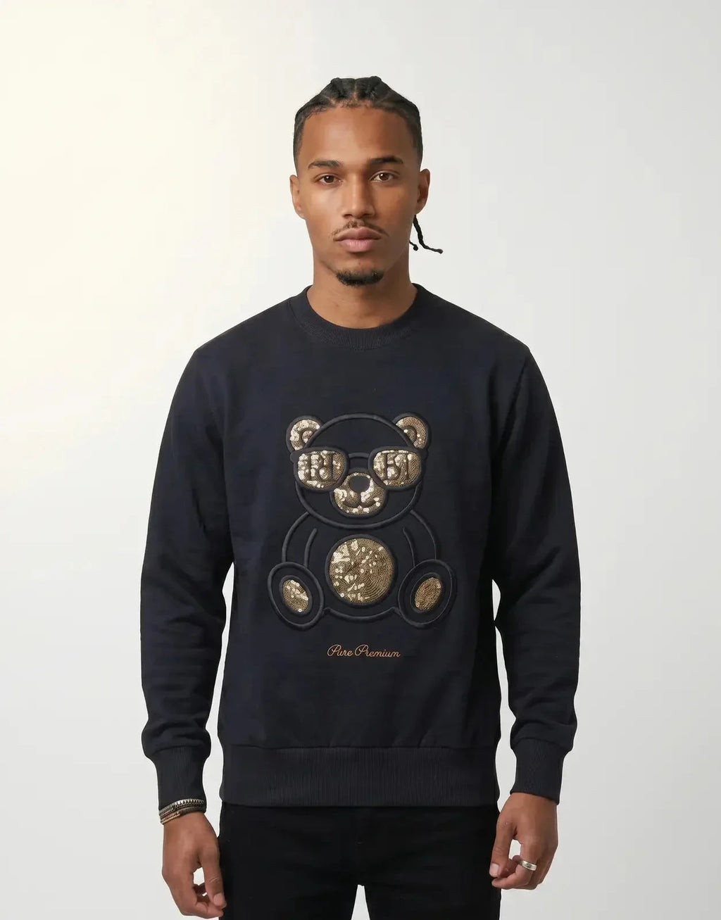 Pure Premium Ritmo Black Sweatshirt