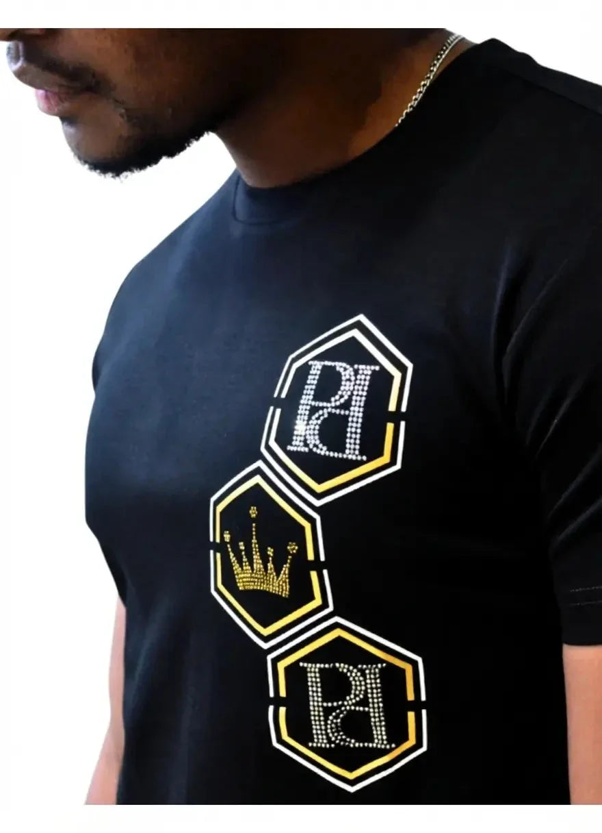Pure Premium Spinelli Black T-Shirt - view 2