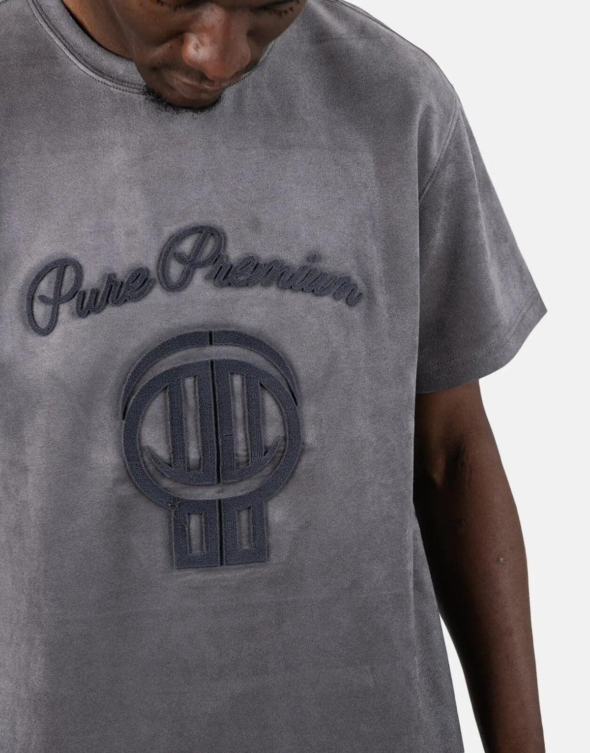 Pure Premium Strada Charcoal T-Shirt - view 3