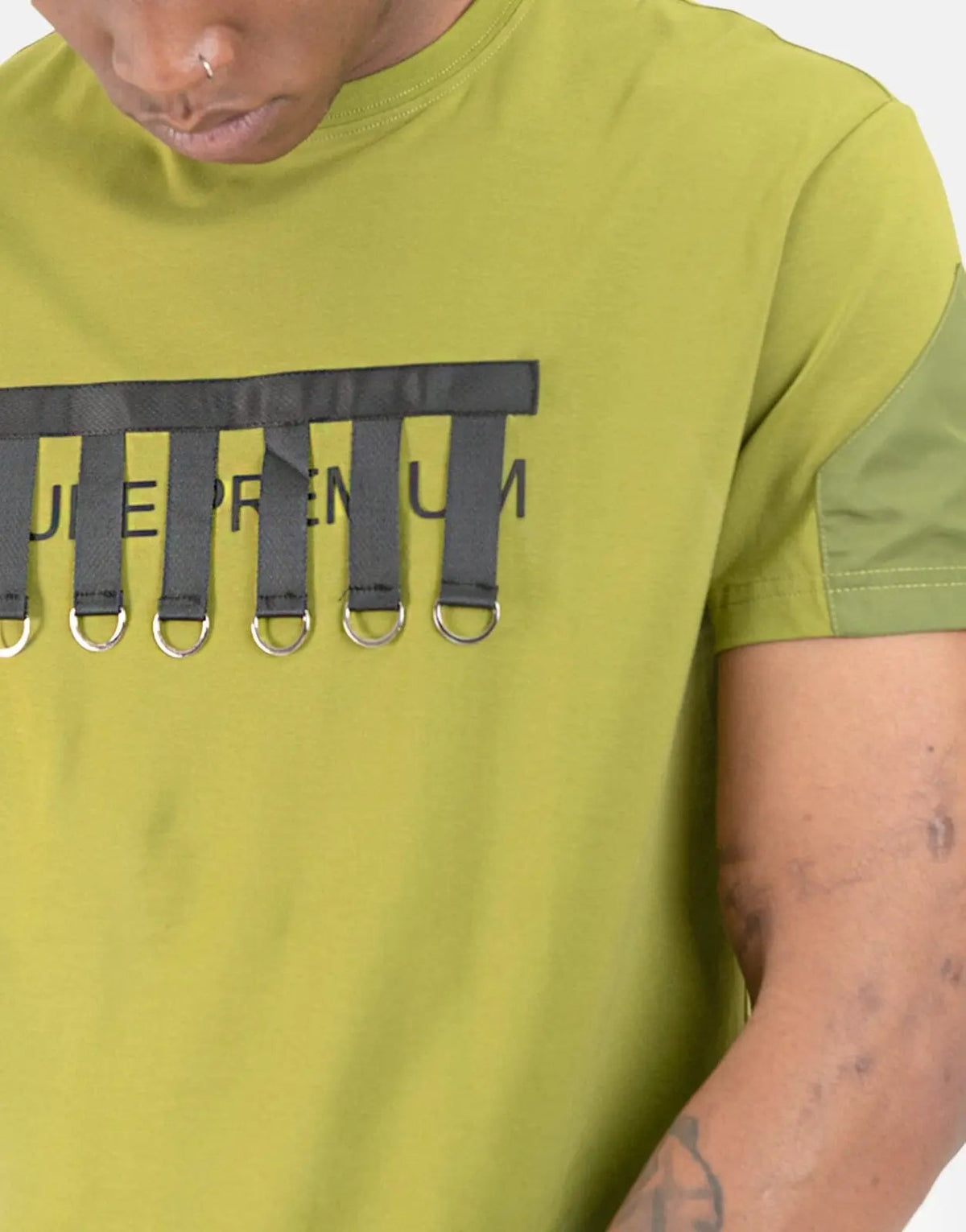 Pure Premium Strapin Olive T-Shirt - view 3