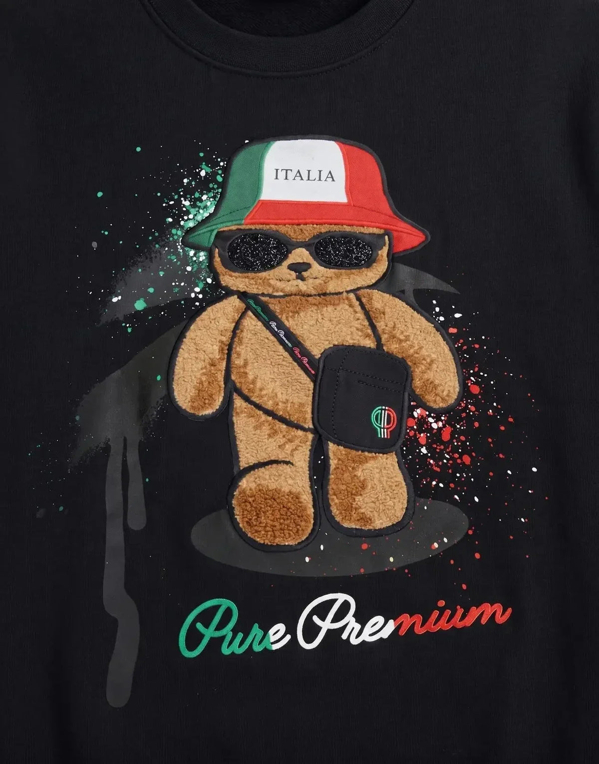 Pure Premium Vento Black Sweatshirt - view 2