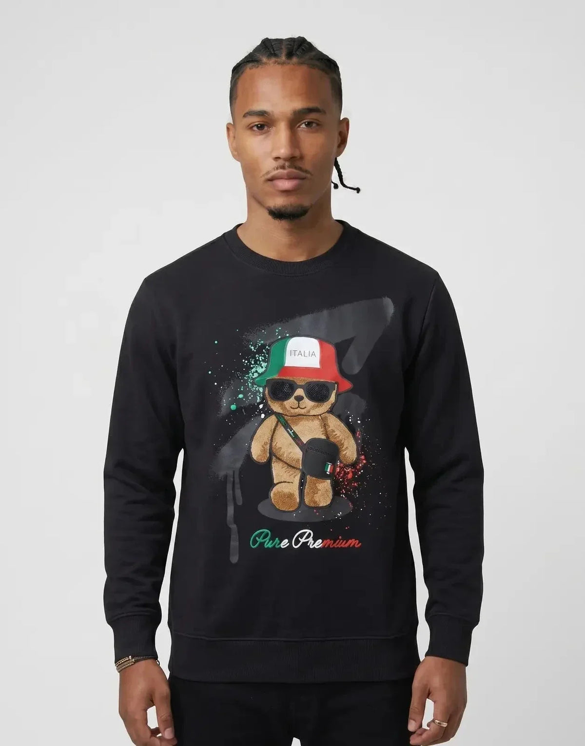 Pure Premium Vento Black Sweatshirt