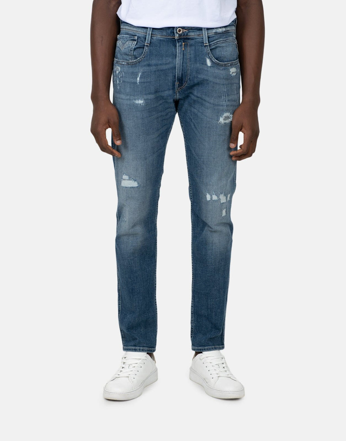 Replay Aged 10 Years Medium Blue Jeans