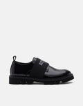 Replay Canver Brush Black/White Shoes