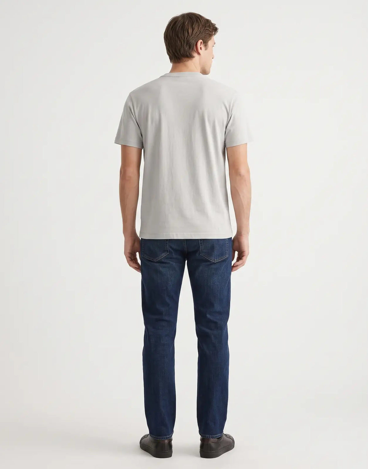 Replay Chest Green Font Grey T-Shirt - view 2