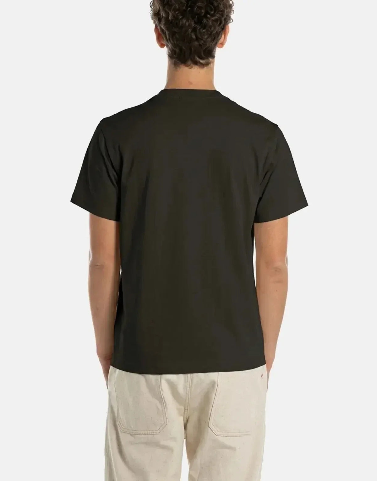 Replay Denim Goods Manufactures Black T-Shirt - view 2