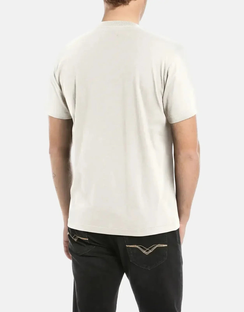 Replay Denim Goods Natural White T-Shirt - view 2