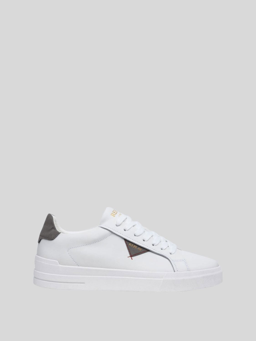 Replay Evan Class White Grey Sneakers