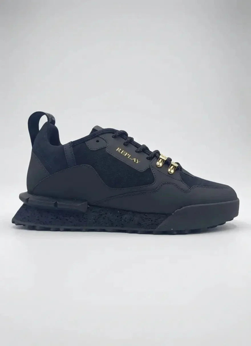 Replay Field Speed Suede Sa Navy Sneakers