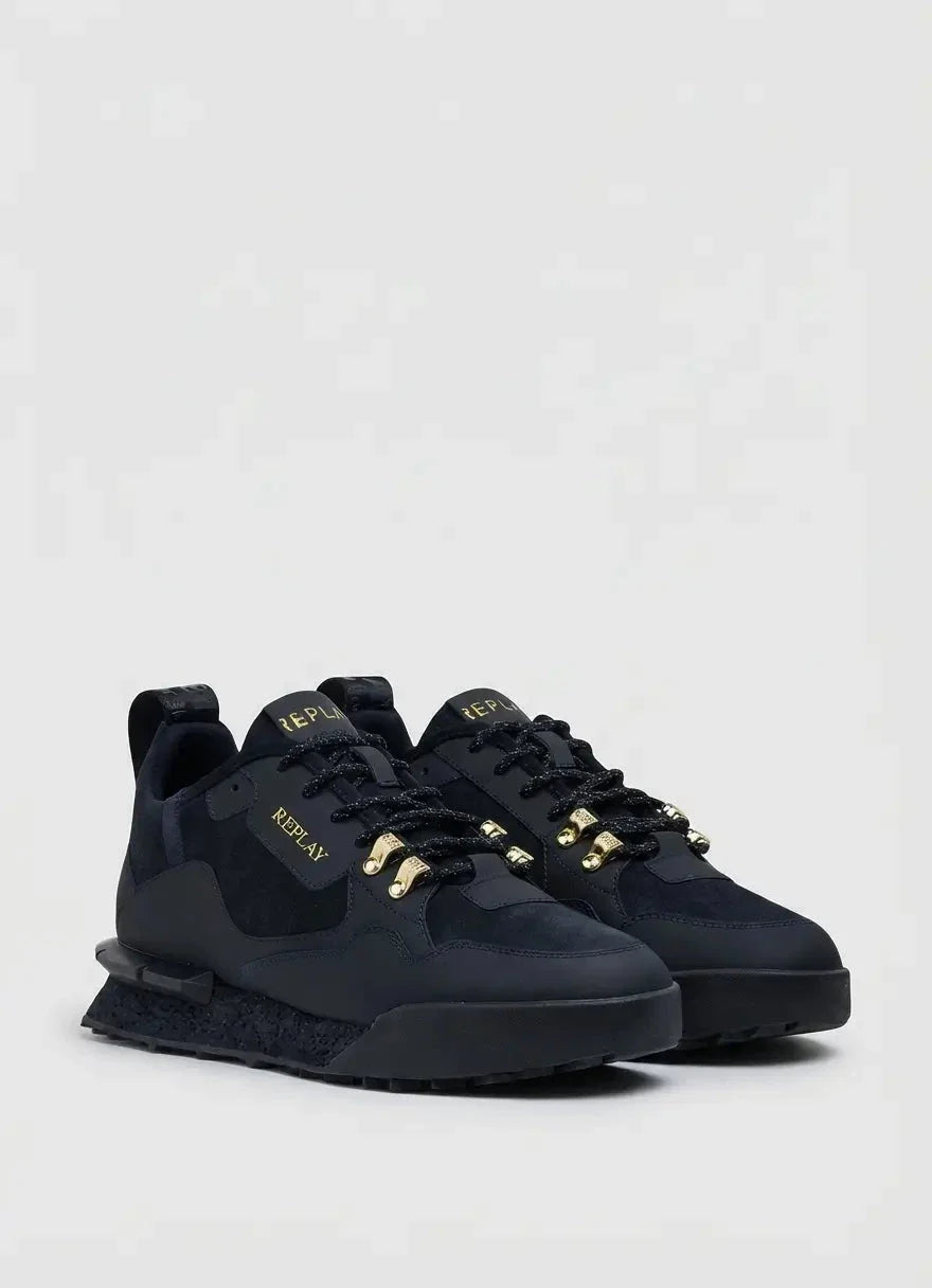 Replay Field Speed Suede Sa Navy Sneakers - view 2