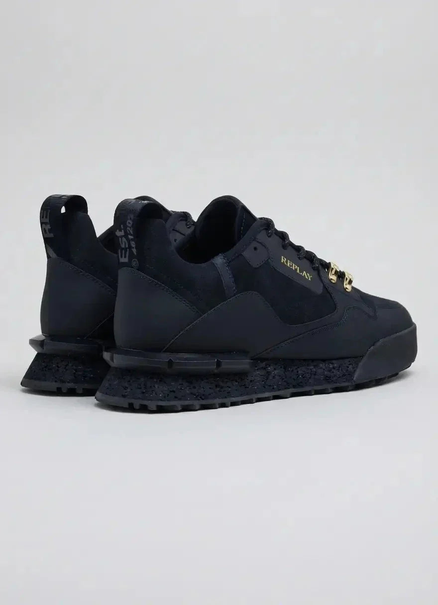 Replay Field Speed Suede Sa Navy Sneakers - view 6