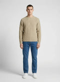Replay Knitted Sand Sweatshirt