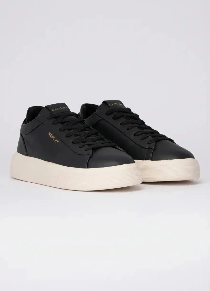 Replay Notting Double Black Sneakers - view 2