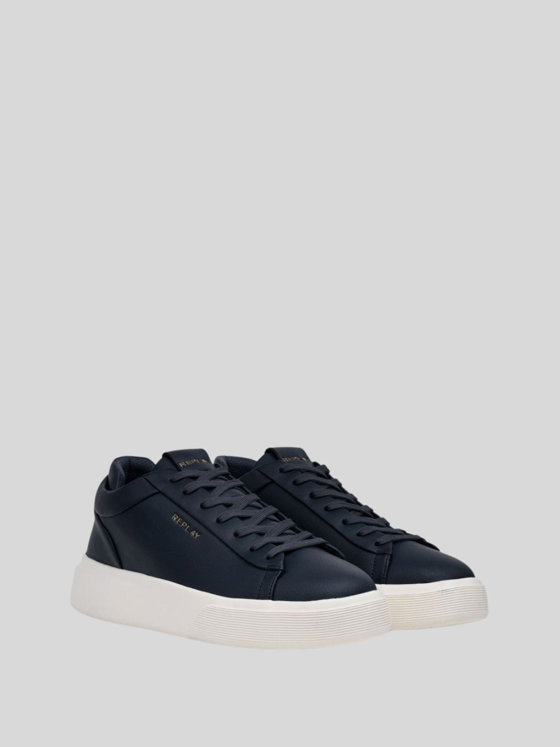 Replay Notting Double Navy Sneakers - view 2