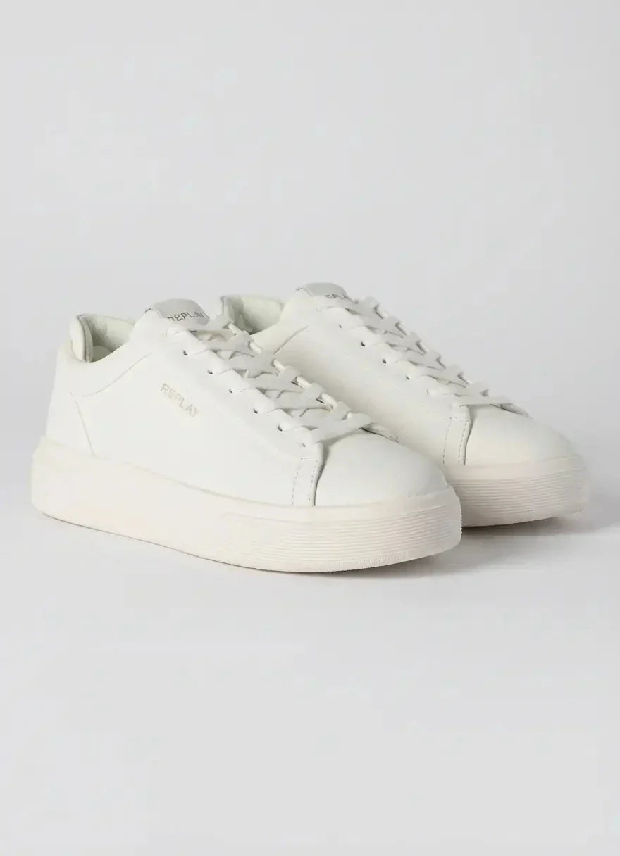 Replay Notting Double White Sneakers - view 2