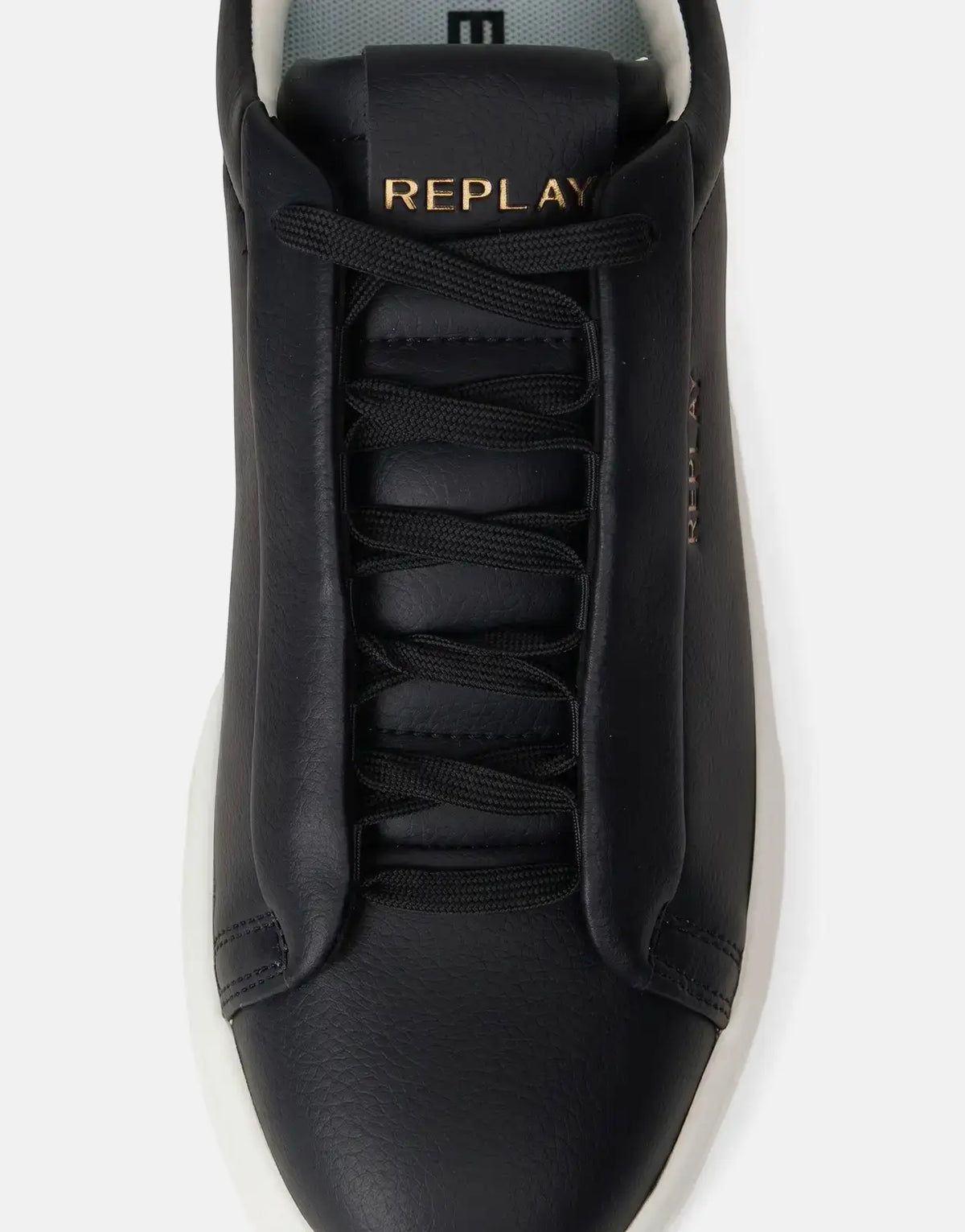 Replay Notting Medium Black Sneakers - view 6