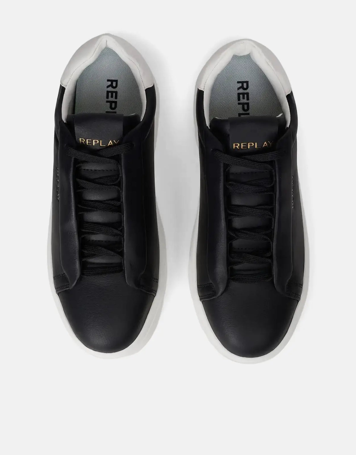 Replay Notting Medium Black Sneakers - view 4