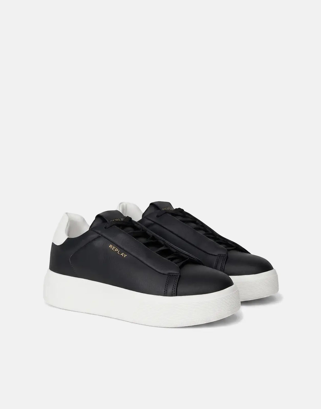 Replay Notting Medium Black Sneakers - view 2