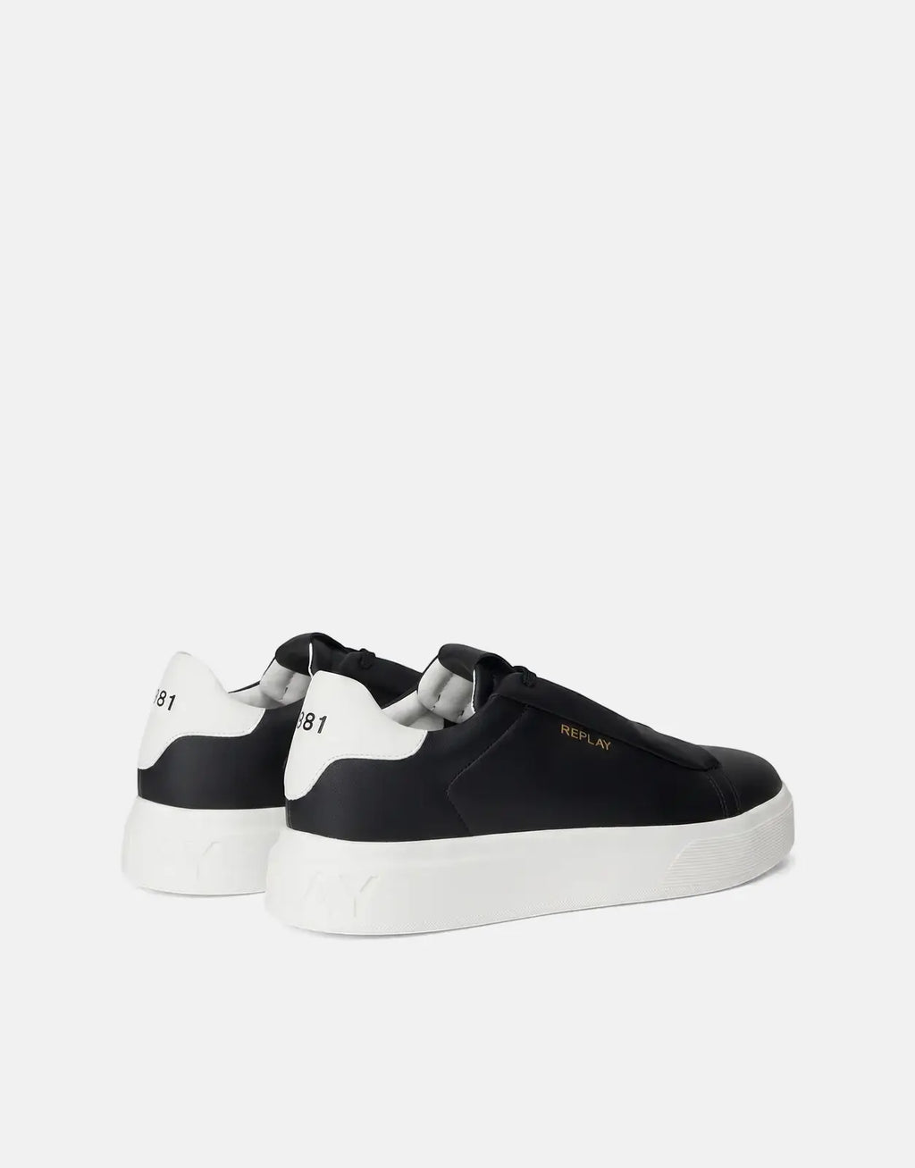 Replay Notting Medium Black Sneakers - view 3