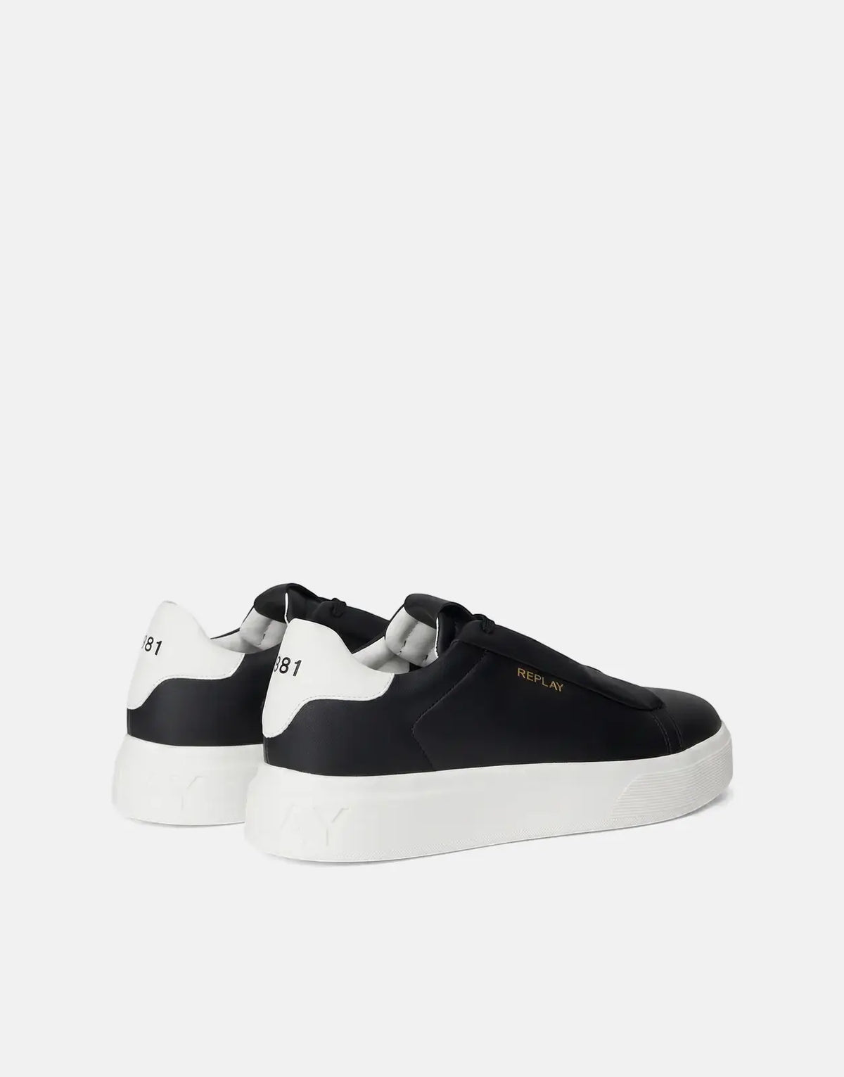 Replay Notting Medium Black Sneakers - view 3