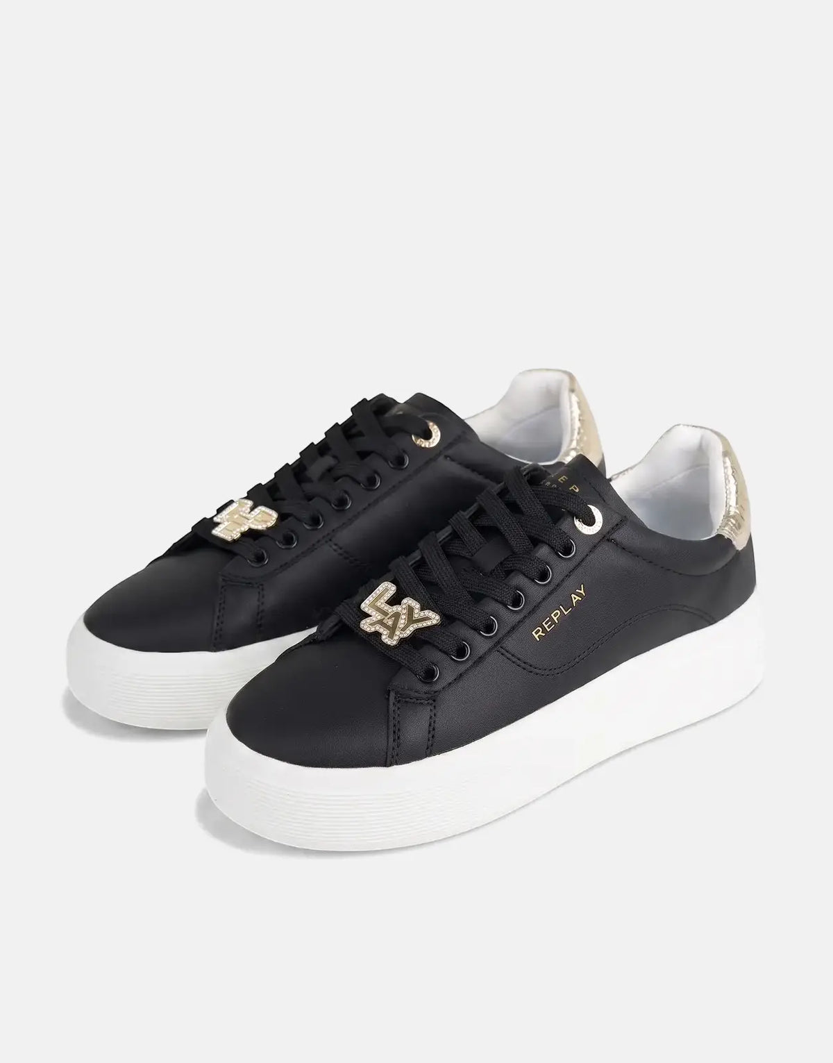 Replay Notting W Image Black Sneakers - view 2