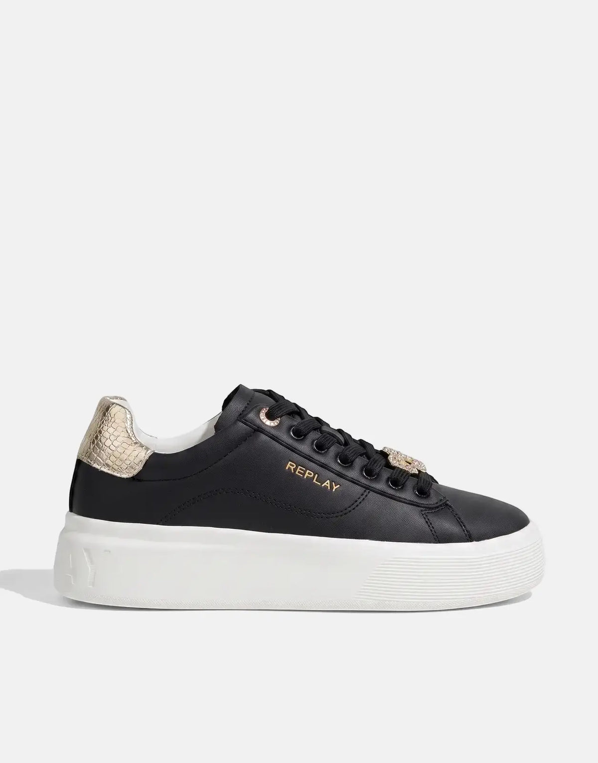 Replay Notting W Image Black Sneakers