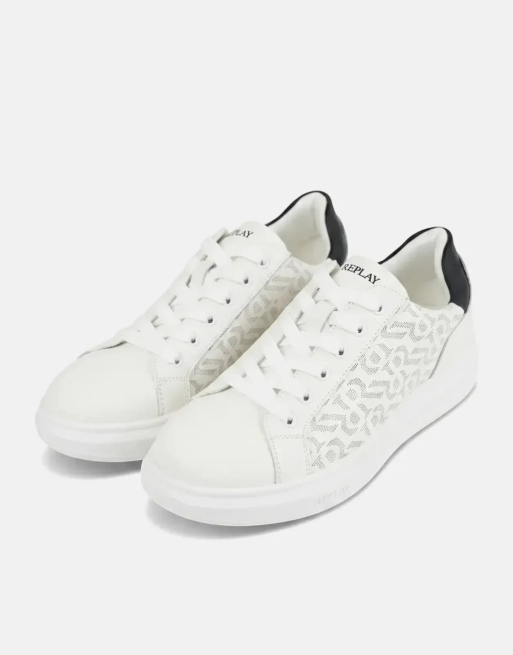Replay Olympe Allover Sneaker White - view 2