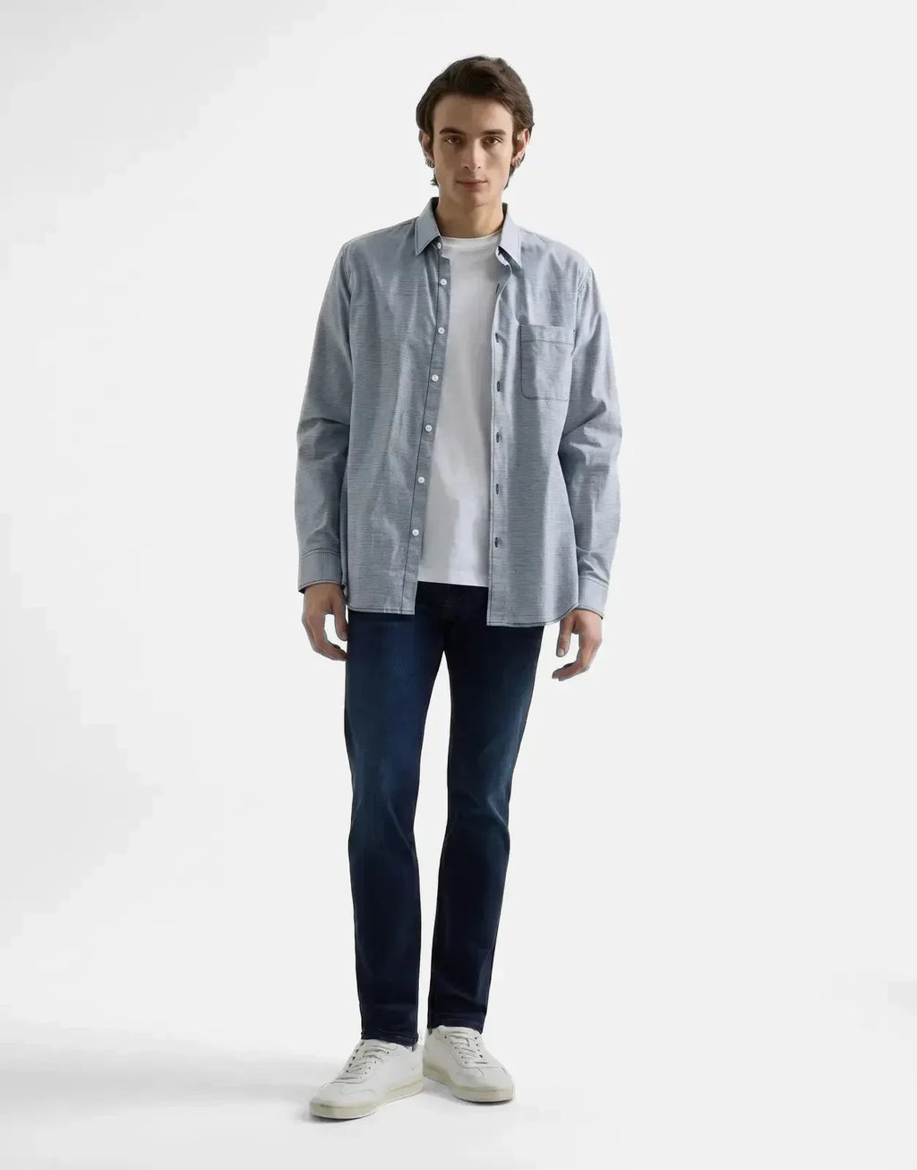 Replay Power Stretch Dark Blue Jeans - view 6