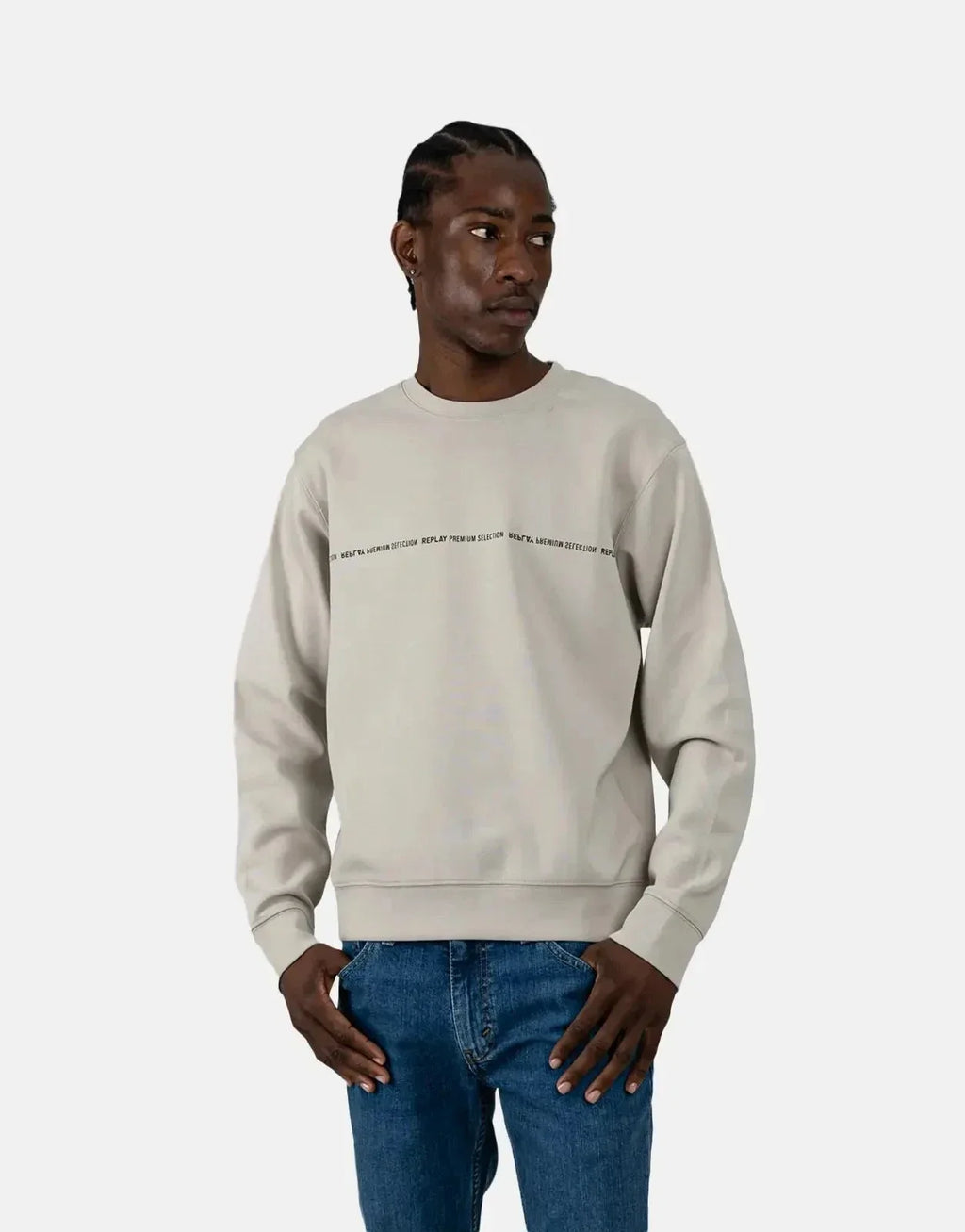 Replay Premium Selection Brown Sweatshirt