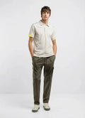 Replay Regular Inserts Alabaster Polo Shirt